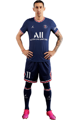 Đội hình PSG: Áo số 11 - Tiền vệ Ángel Di María