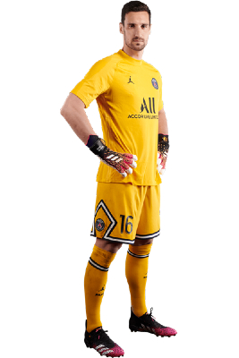 Đội hình PSG: Áo số 16 - Thủ môn Sergio Rico