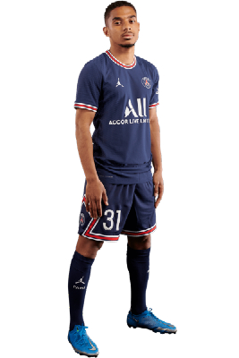 Đội hình PSG: Áo số 17 - Hậu vệ Colin Dagba