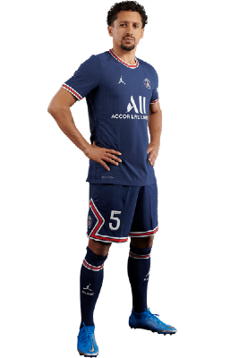 Đội hình PSG: Áo số 5 - Hậu vệ Marquinhos