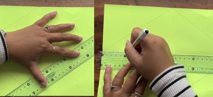 Cách làm lồng đèn Trung Thu bằng giấy A4 đốm lửa