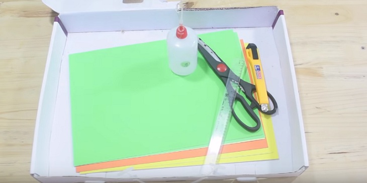 Cách làm lồng đèn Trung Thu bằng giấy A4 hình cầu