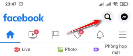 Cách tìm Facebook bằng số điện thoại trên điện thoại