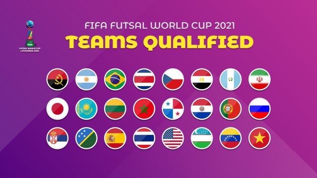 Vòng chung kết FIFA Futsal World Cup 2021 có sự góp mặt của 24 đội bóng. Vòng chung kết FIFA Futsal World Cup 2021 có sự góp mặt của 24 đội bóng.