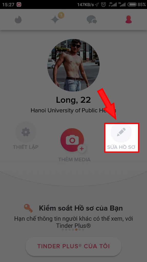 Cách sử dụng ứng dụng Tinder Cách sử dụng ứng dụng Tinder