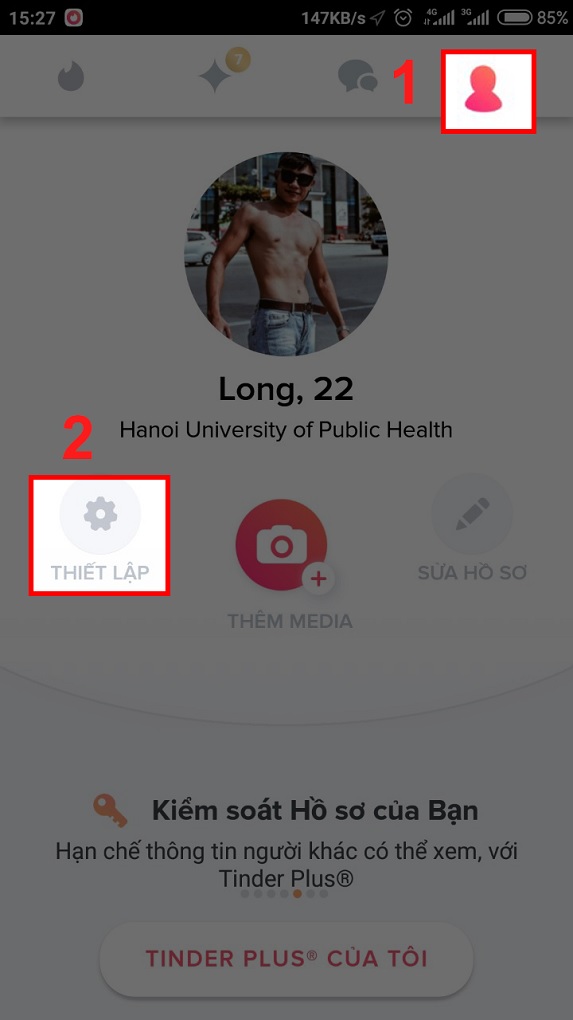 Cách sử dụng ứng dụng Tinder Cách sử dụng ứng dụng Tinder