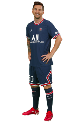 Đội hình PSG: Áo số 30 - Tiền đạo Lionel Messi