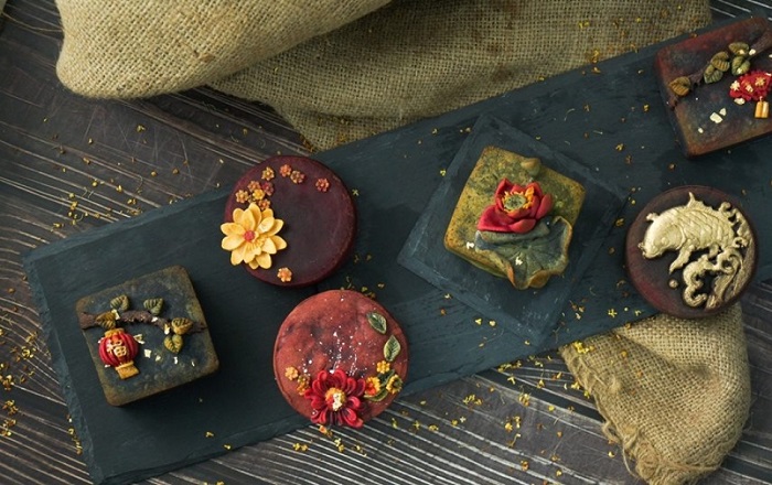 Chụp bánh Trung Thu