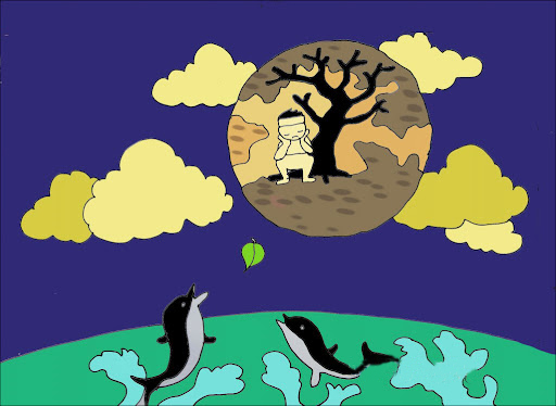 Hình ảnh chú Cuội cung trăng 4 Hình ảnh chú Cuội cung trăng 4