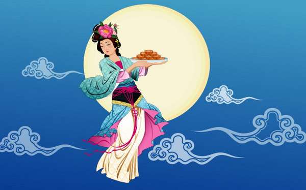 Hình ảnh chị Hằng Nga và chú Cuội 3 Hình ảnh chị Hằng Nga và chú Cuội 3