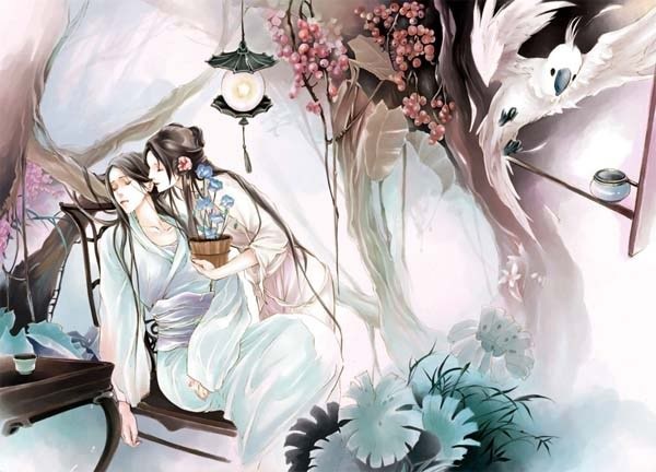 Thu thủy trường thiên loạn hồng nhan