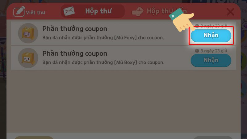 Nhấn để nhận quà