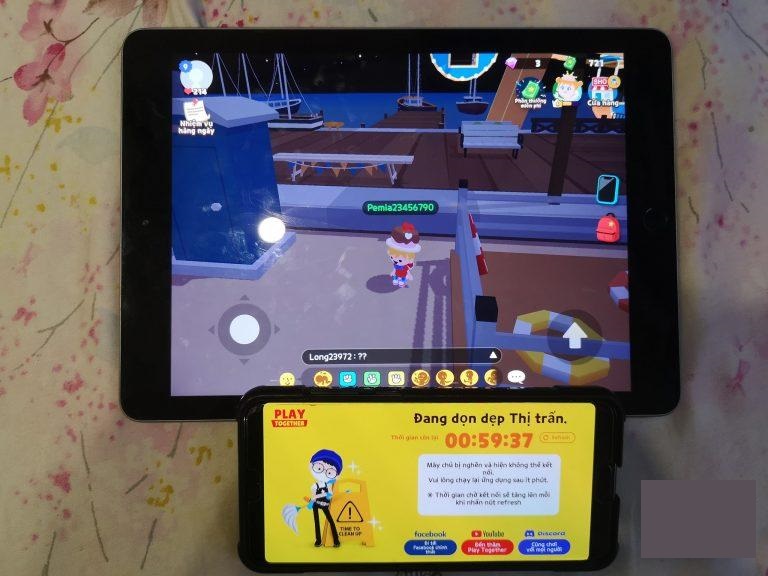 Cách chơi Play Together khi bảo trì