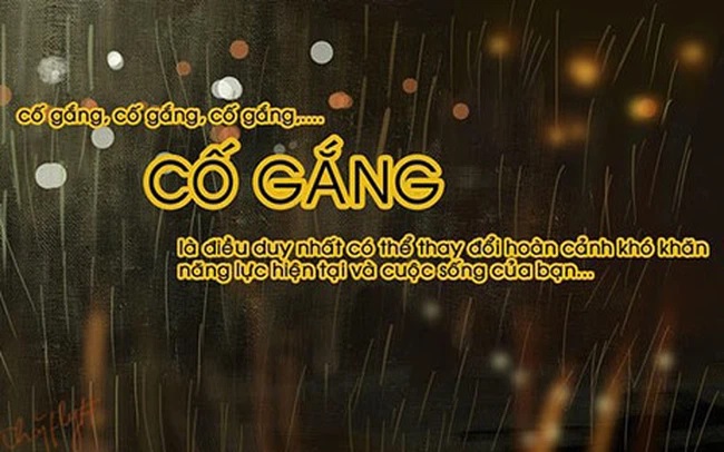 Stt cố gắng trong cuộc sống Stt cố gắng trong cuộc sống