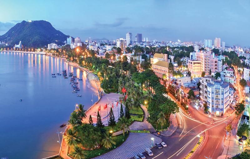 Vị trí địa lý của Vũng Tàu Vị trí địa lý của Vũng Tàu