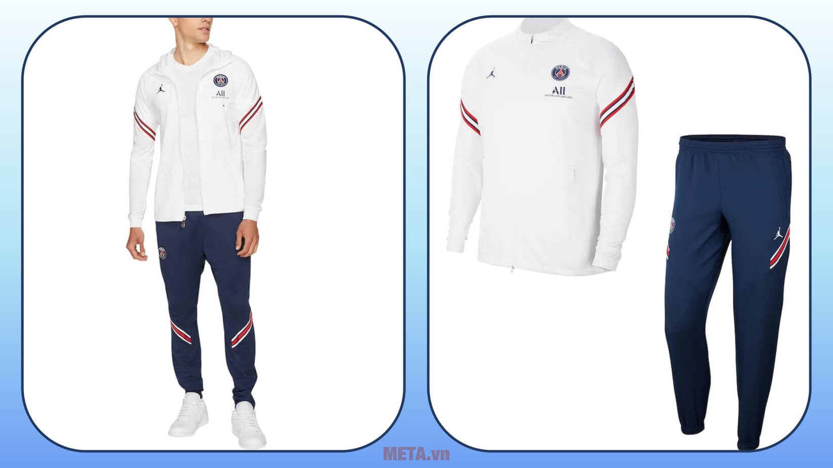 Mẫu bộ đồ thể thao PSG Mẫu bộ đồ thể thao PSG