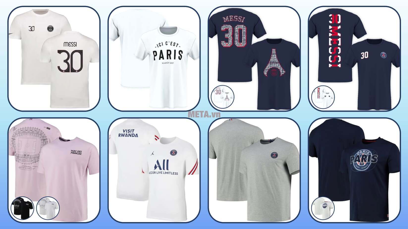 Mẫu áo phông mùa hè PSG Mẫu áo phông mùa hè PSG