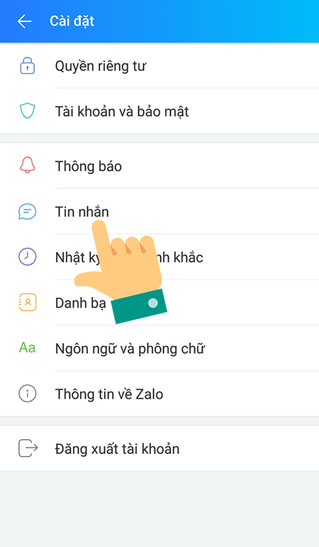 Cách sao lưu tin nhắn trên Zalo Cách sao lưu tin nhắn trên Zalo