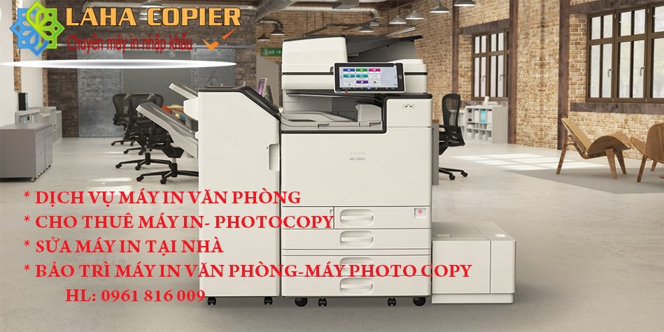 Địa chỉ cho thuê máy photocopy Laha Copier cho văn phòng