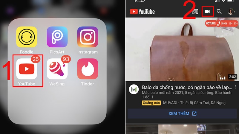 Cách live stream trên YouTube bằng điện thoại iPhone Cách live stream trên YouTube bằng điện thoại iPhone