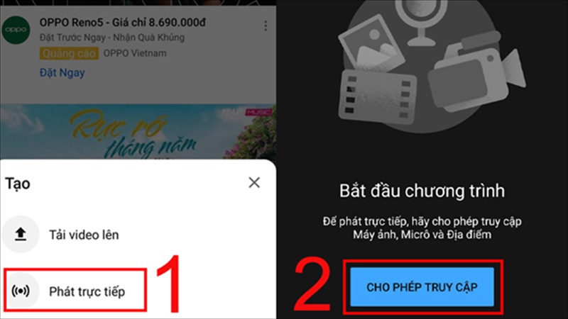 Cách live stream trên YouTube bằng điện thoại Android Cách live stream trên YouTube bằng điện thoại Android