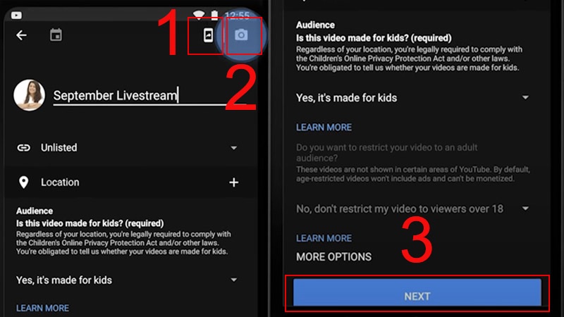 Cách live stream trên YouTube bằng điện thoại Android Cách live stream trên YouTube bằng điện thoại Android