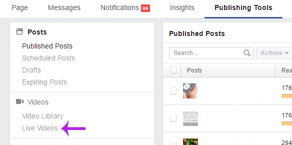 Cách livestream trên fanpage Facebook