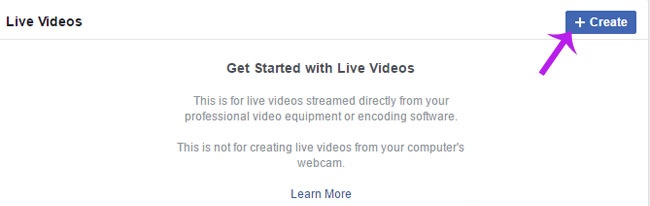 Cách livestream trên fanpage Facebook