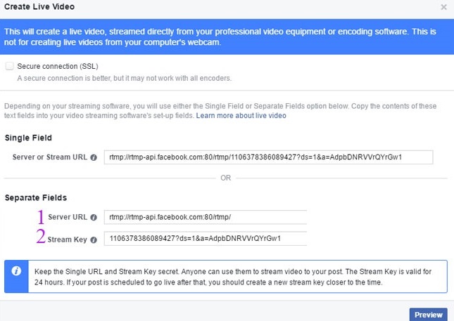 Cách livestream trên fanpage Facebook