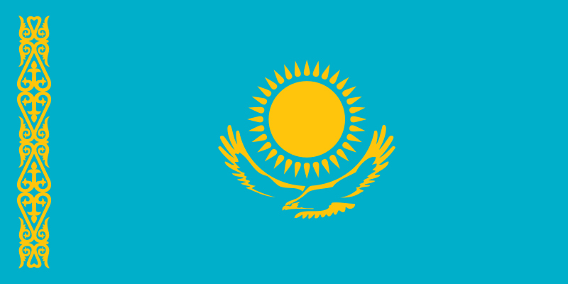 Quốc kỳ Kazakhstan