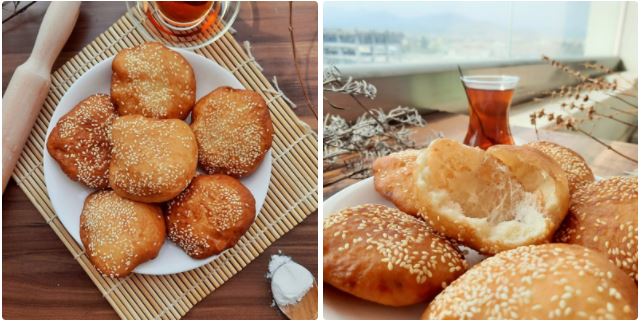 Cách làm bánh tiêu sữa không cần bột nở