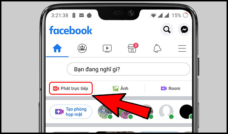 Truy cập ứng dụng Facebook trên điện thoại Truy cập ứng dụng Facebook trên điện thoại
