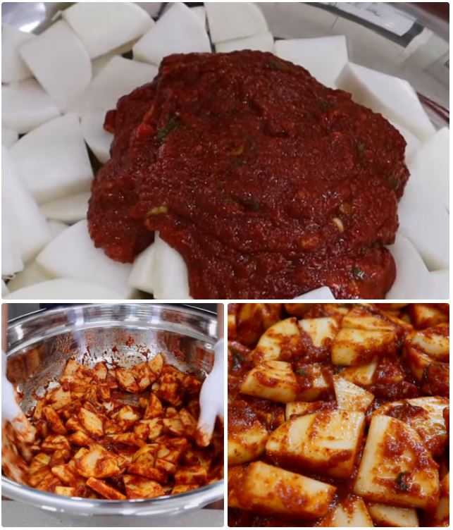 Cách làm kim chi củ cải trắng Hàn Quốc đơn giản tại nhà