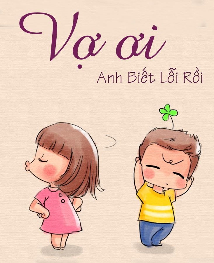 Hình ảnh xin lỗi vợ yêu