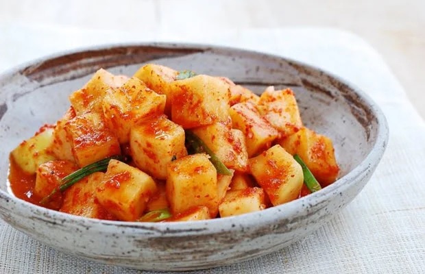 Kim chi củ cải Kim chi củ cải