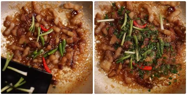 Cách làm kho quẹt tóp mỡ nước mắm kho tiêu