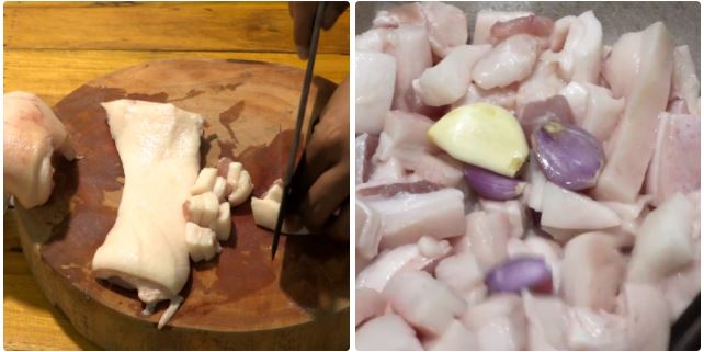 Cách làm kho quẹt tóp mỡ nước mắm