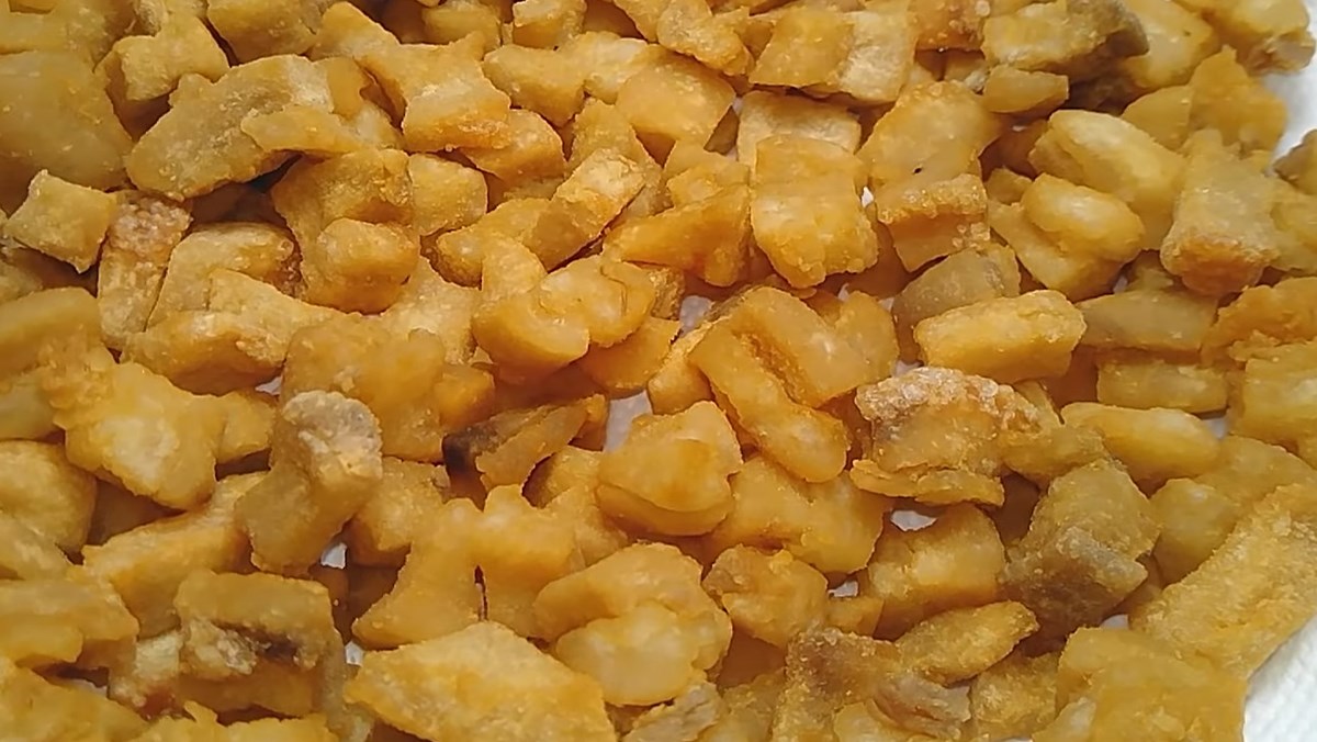 Cách làm tóp mỡ chiên giòn
