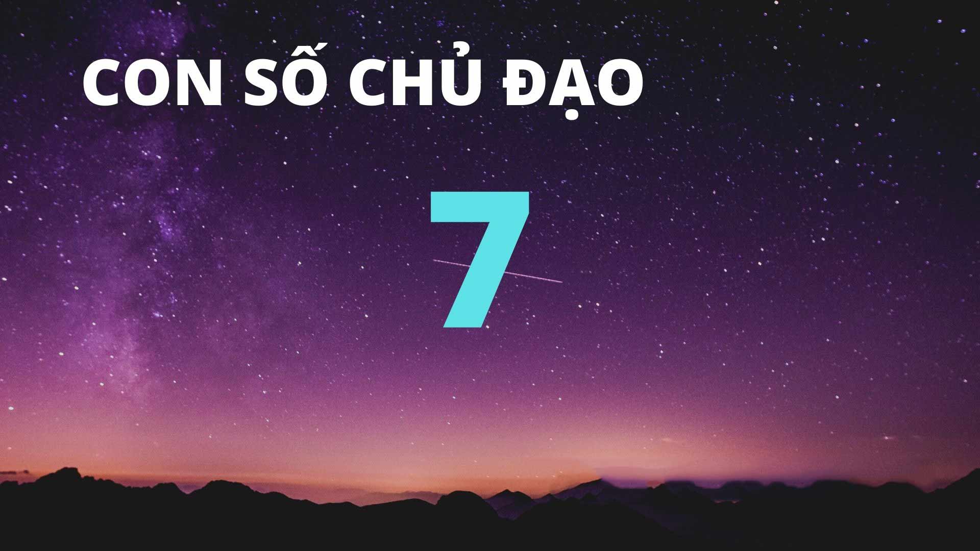 Tìm hiểu về thần số học số 7