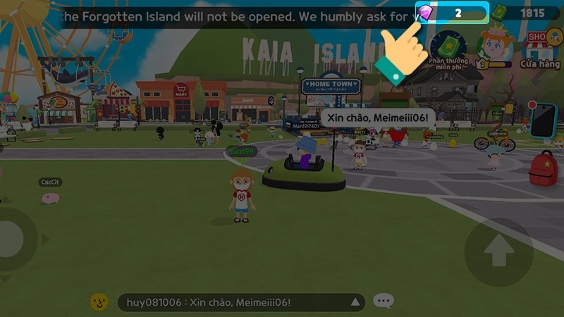 Cách nạp tiền vào Play Together