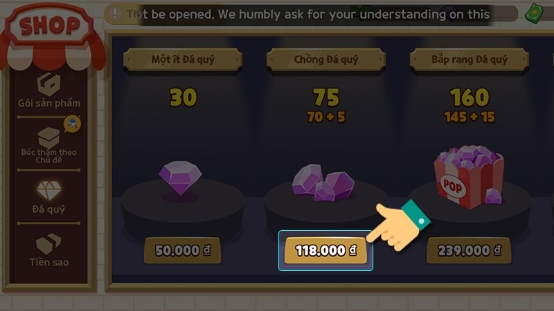 Cách nạp tiền vào Play Together