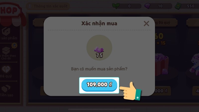 Cách nạp tiền vào Play Together