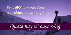 Những câu quotes hay về cuộc sống ý nghĩa nhất ai cũng nên đọc