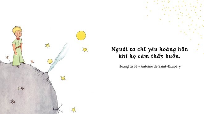 Trích dẫn trong sách Hoàng Tử Bé Trích dẫn trong sách Hoàng Tử Bé