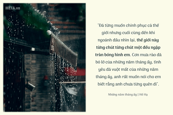 Câu nói hay về mưa (Ảnh quotes) Câu nói hay về mưa (Ảnh quotes)