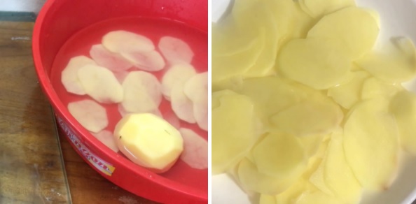 Cách làm bim bim khoai tây bằng nồi chiên không dầu Cách làm bim bim khoai tây bằng nồi chiên không dầu