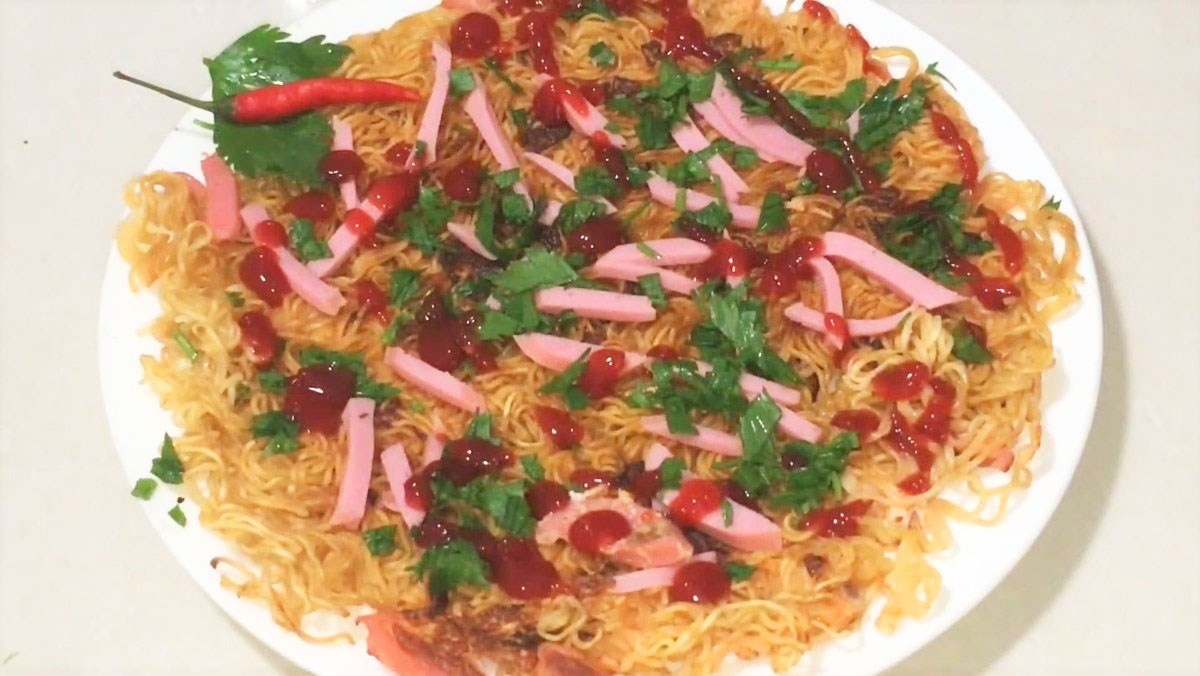 Cách làm mì chiên trứng