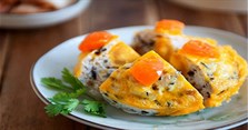 3 Cách làm trứng chưng cà chua, trứng chưng thịt ngon rất nhanh và dễ