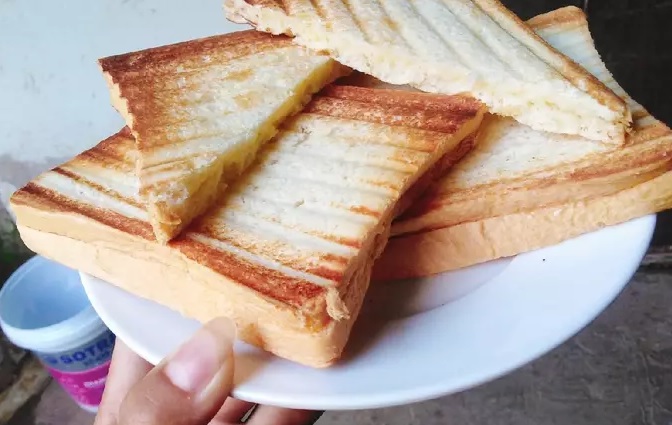 Cách làm bánh mì bơ sữa nướng