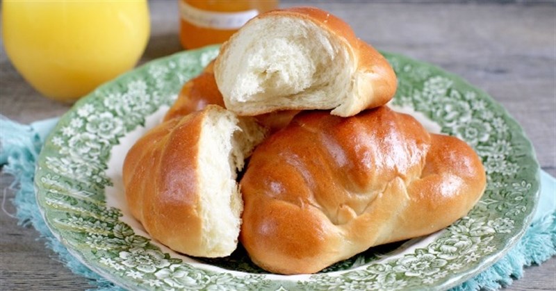 Cách làm bánh mì bơ sữa mềm, đặc biệt thơm ngon